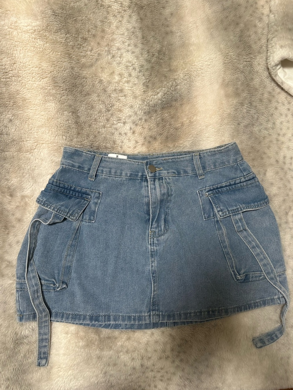 MINI JEAN SKIRT